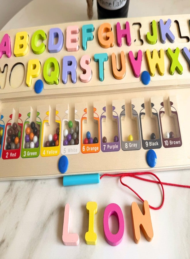 SMARTTHINKER Smart Thinker Toys Multifunctional Alphabet Letter Board is Designed to Teach Children Letters,Numbers and Color shorting in an Engaging and Interactive Way, Making Learning Fun and Effective. - Image 3